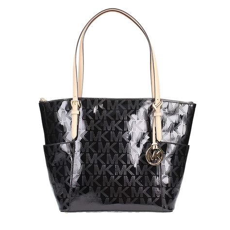 michael kors jet set mirror tote